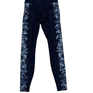 Lululemon Wunder Under black & white leggings 6‎